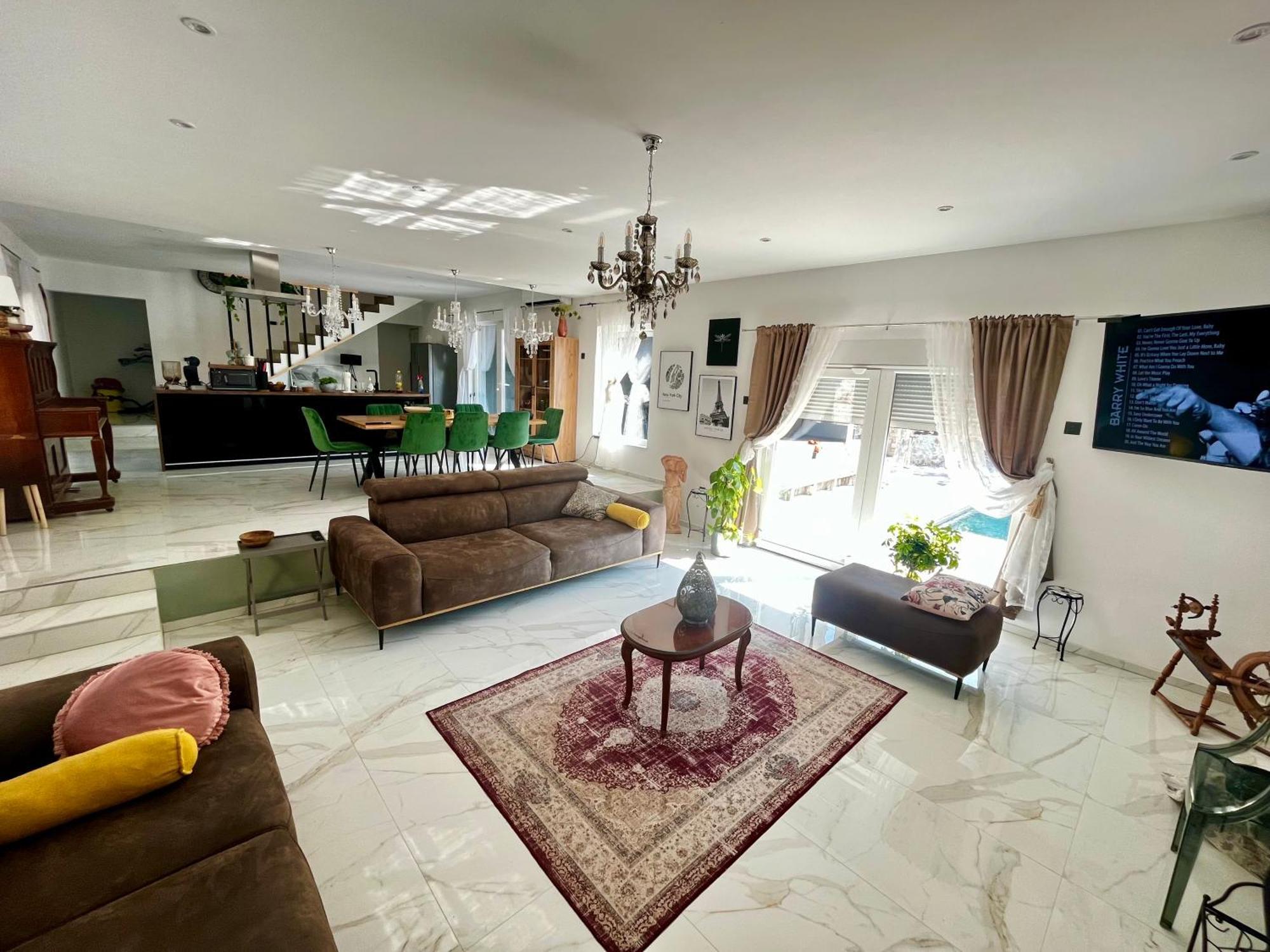 Luxury Villa Andrea Vrzika In Forest Near The Sea Zagvozd Ngoại thất bức ảnh