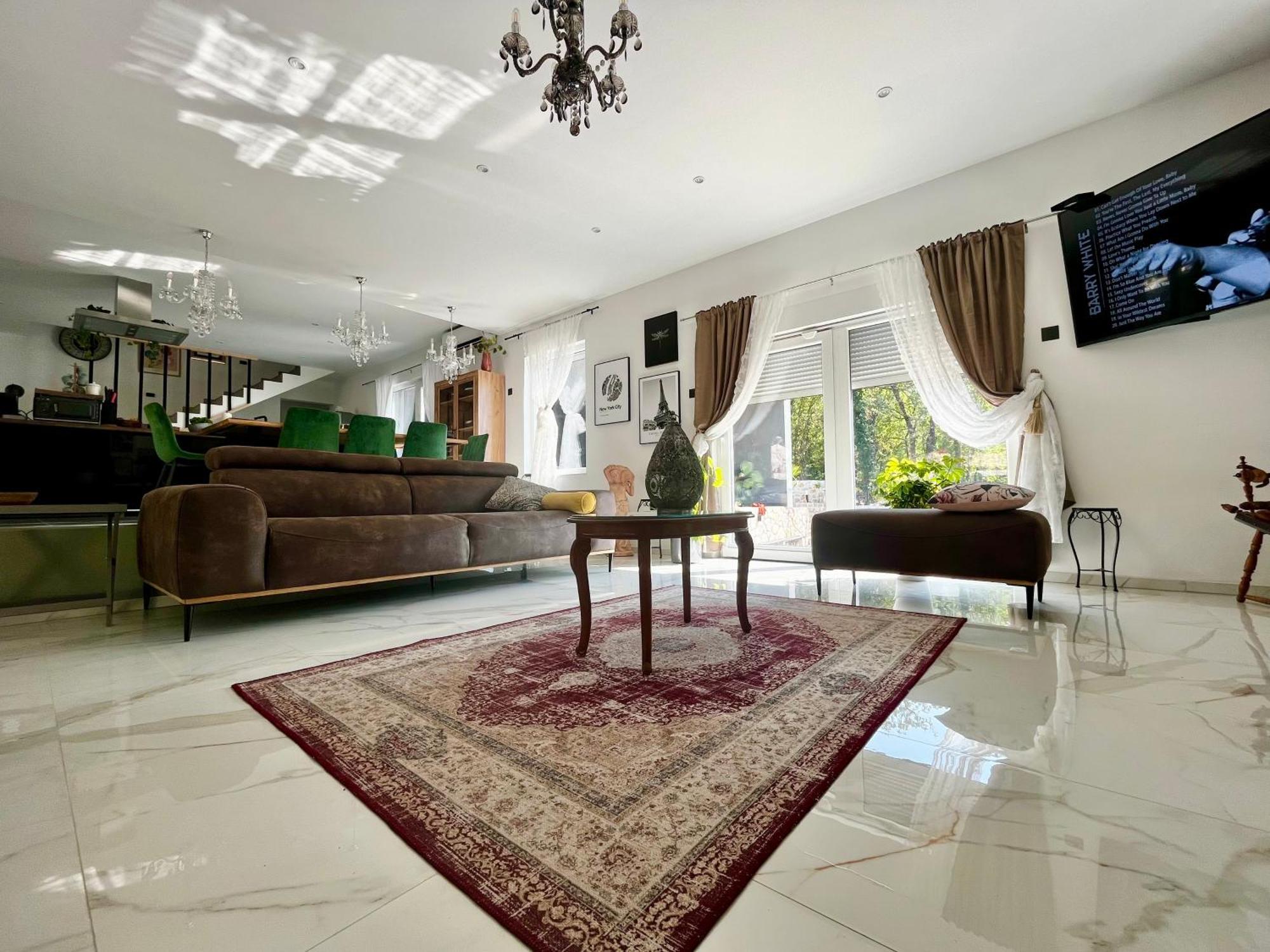 Luxury Villa Andrea Vrzika In Forest Near The Sea Zagvozd Ngoại thất bức ảnh