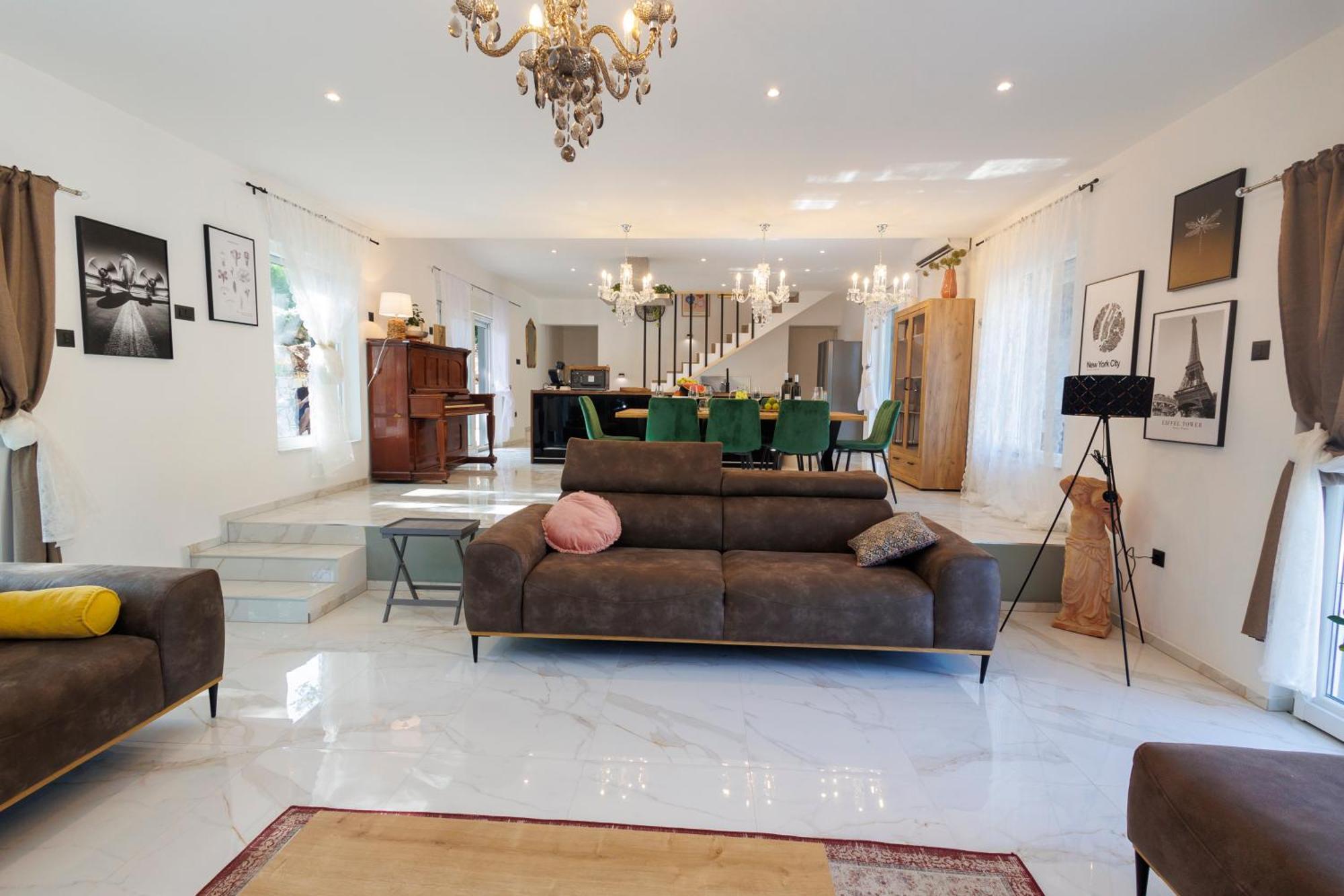Luxury Villa Andrea Vrzika In Forest Near The Sea Zagvozd Ngoại thất bức ảnh