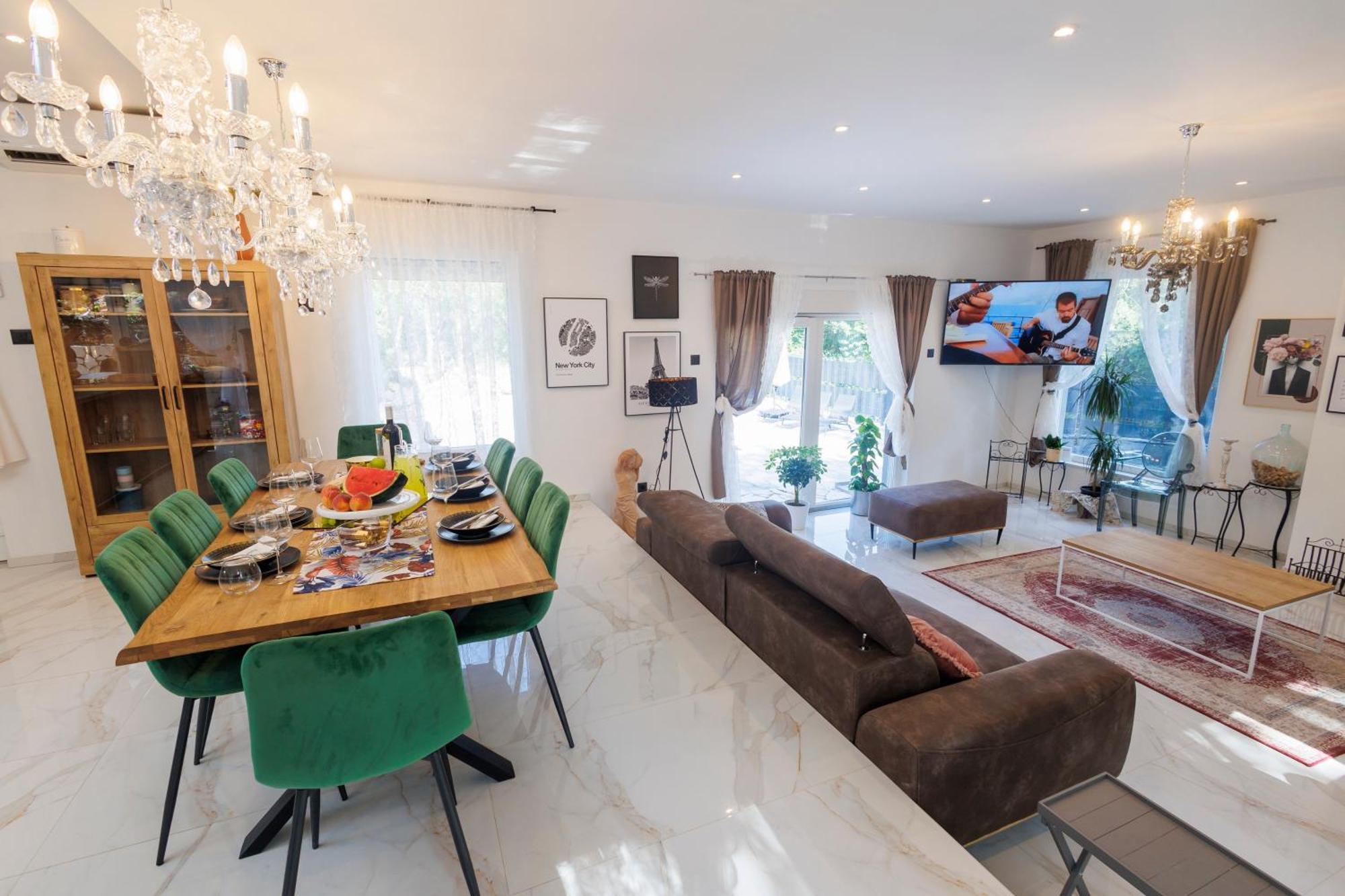 Luxury Villa Andrea Vrzika In Forest Near The Sea Zagvozd Ngoại thất bức ảnh