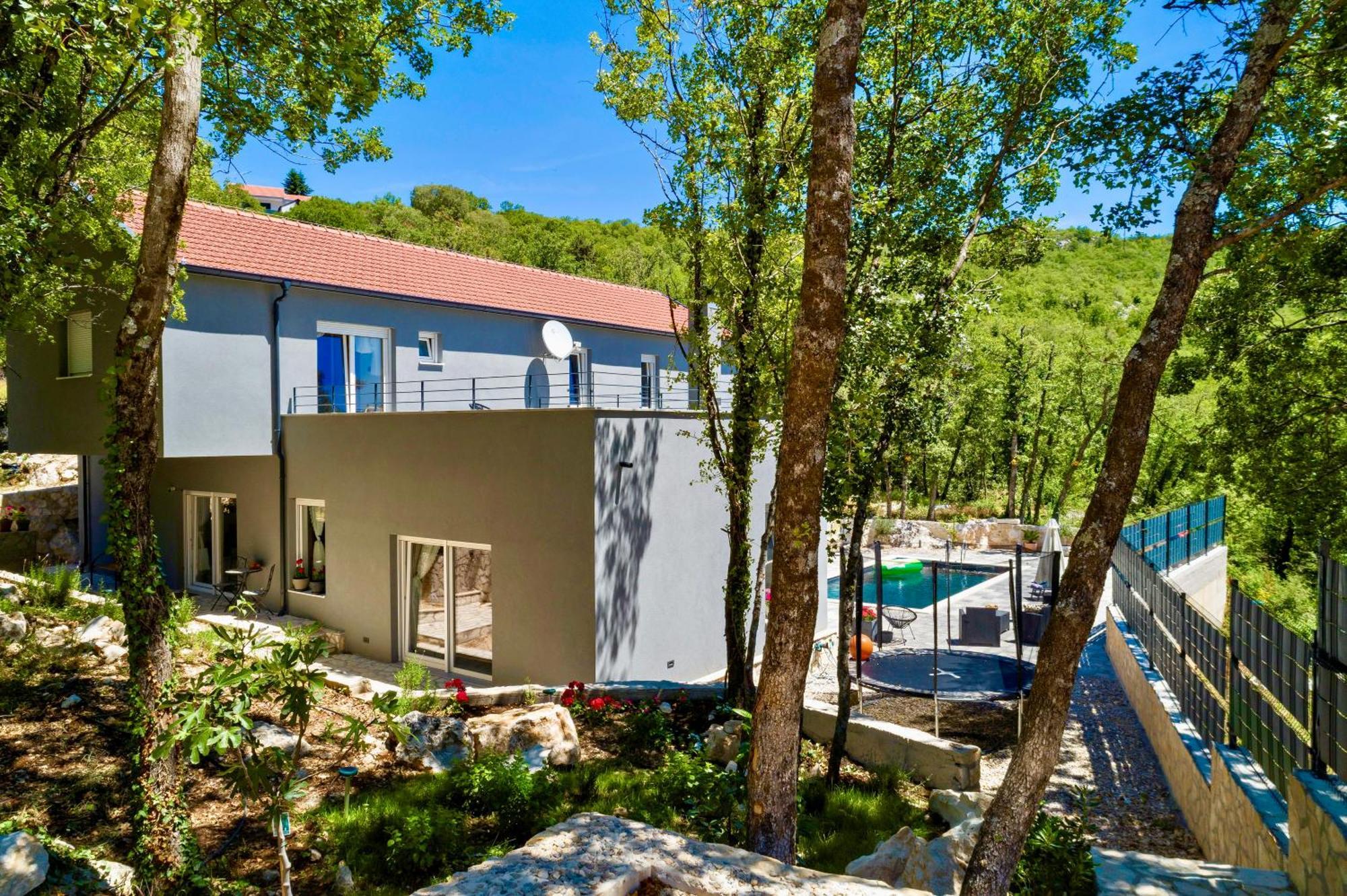 Luxury Villa Andrea Vrzika In Forest Near The Sea Zagvozd Ngoại thất bức ảnh